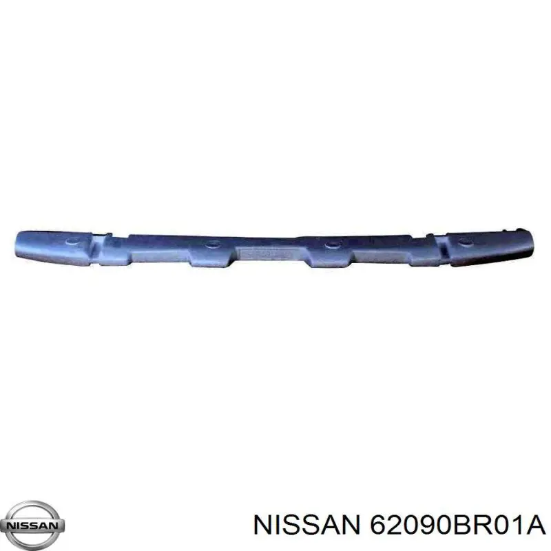 62090BR01A Nissan/Infiniti Absorvedor (enchido) do pára-choque dianteiro