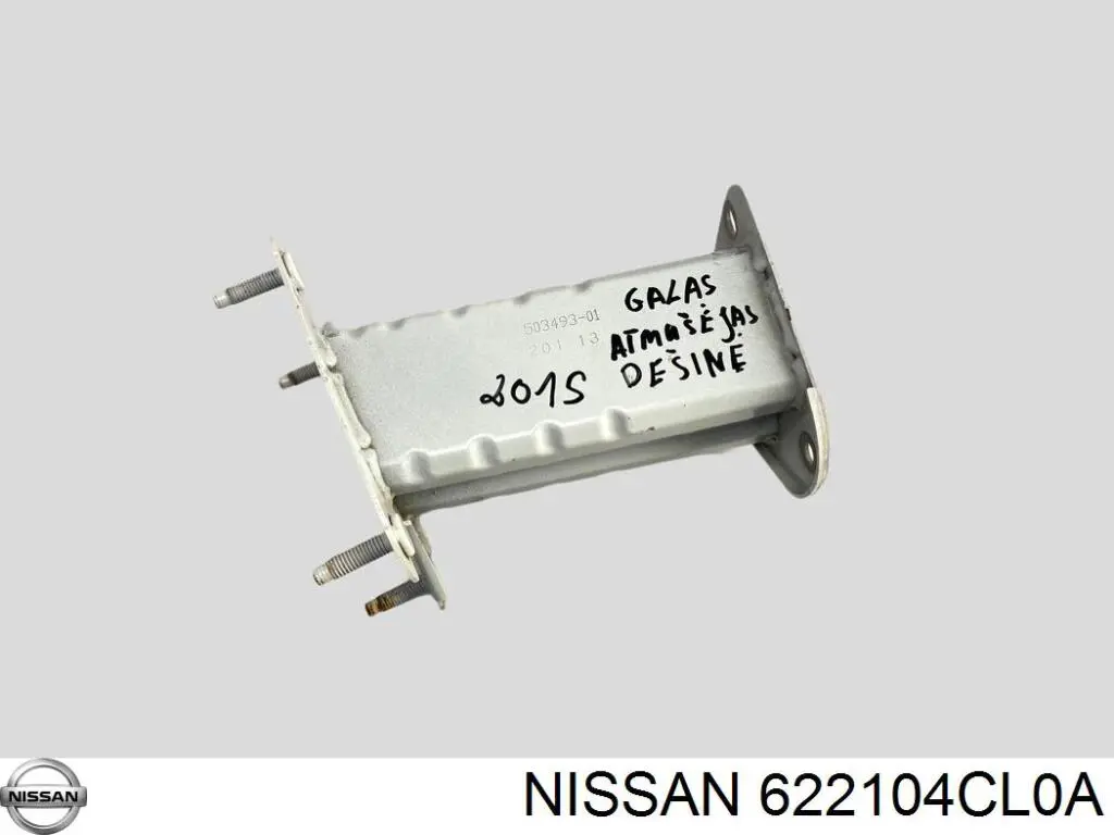 Consola de reforçador do pára-choque dianteiro Nissan/Infiniti 622104CL0A