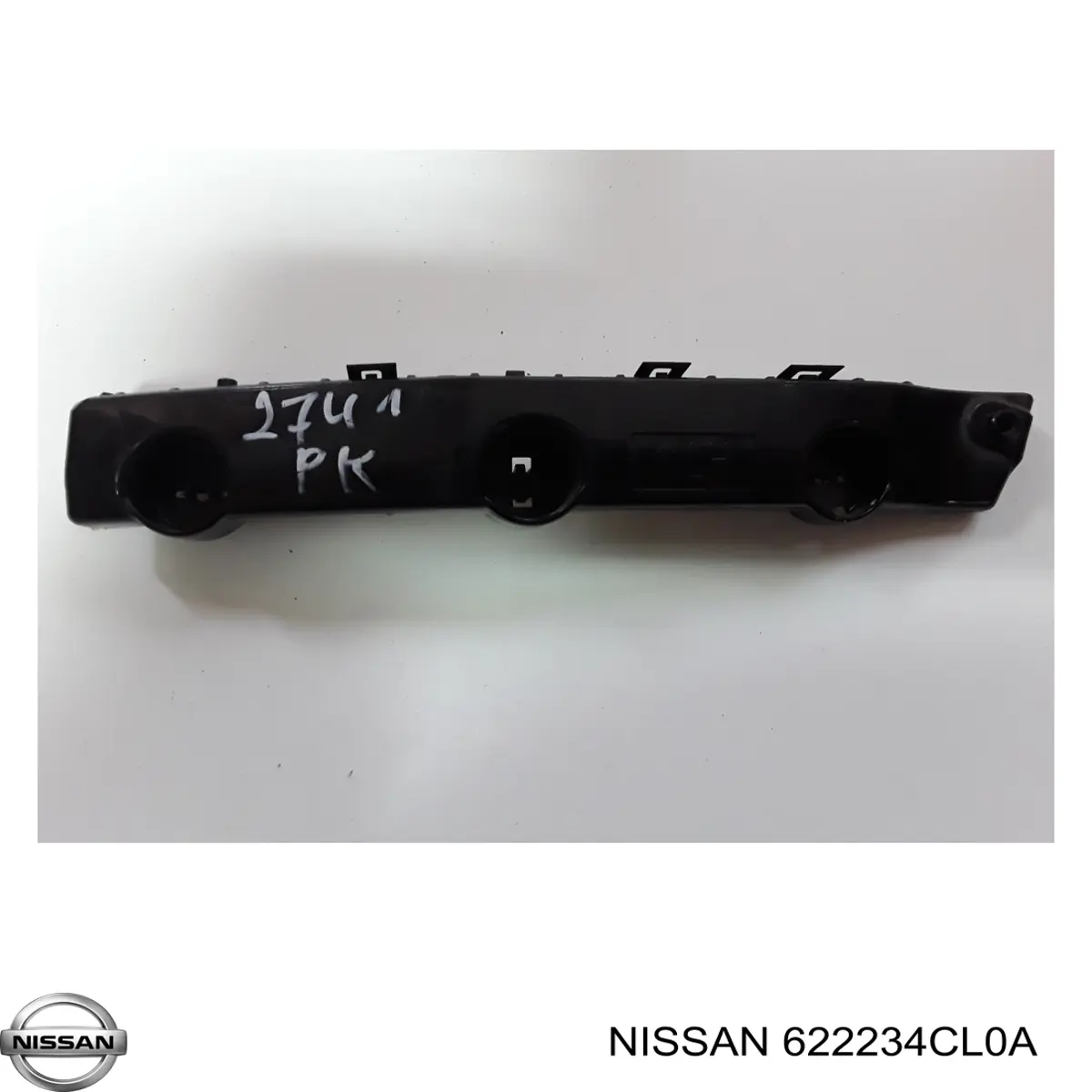 Consola do pára-choque dianteiro esquerdo Nissan/Infiniti 622234CL0A