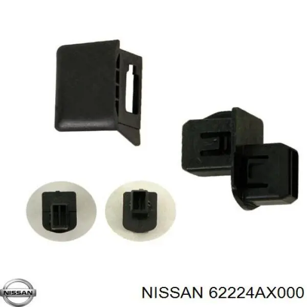 62224AX000 Nissan/Infiniti Consola do pára-choque dianteiro direito