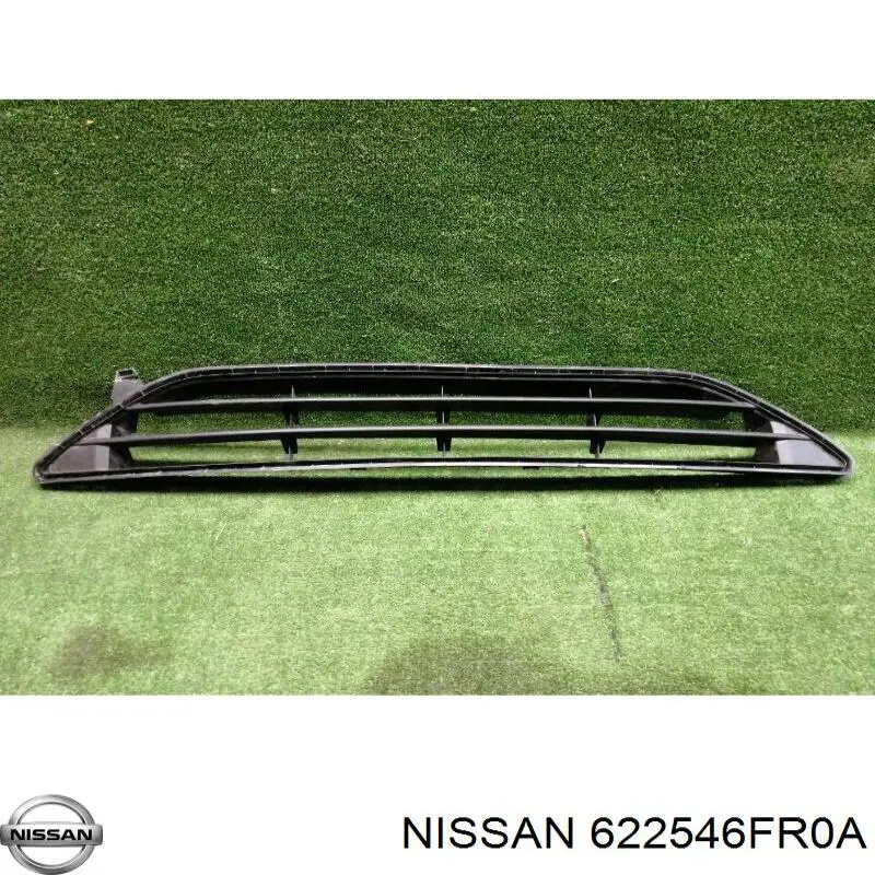 622546FR0A Nissan/Infiniti Grelha central do pára-choque dianteiro