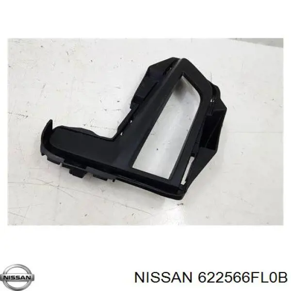 622566FL0B Nissan/Infiniti Grelha direita do pára-choque dianteiro