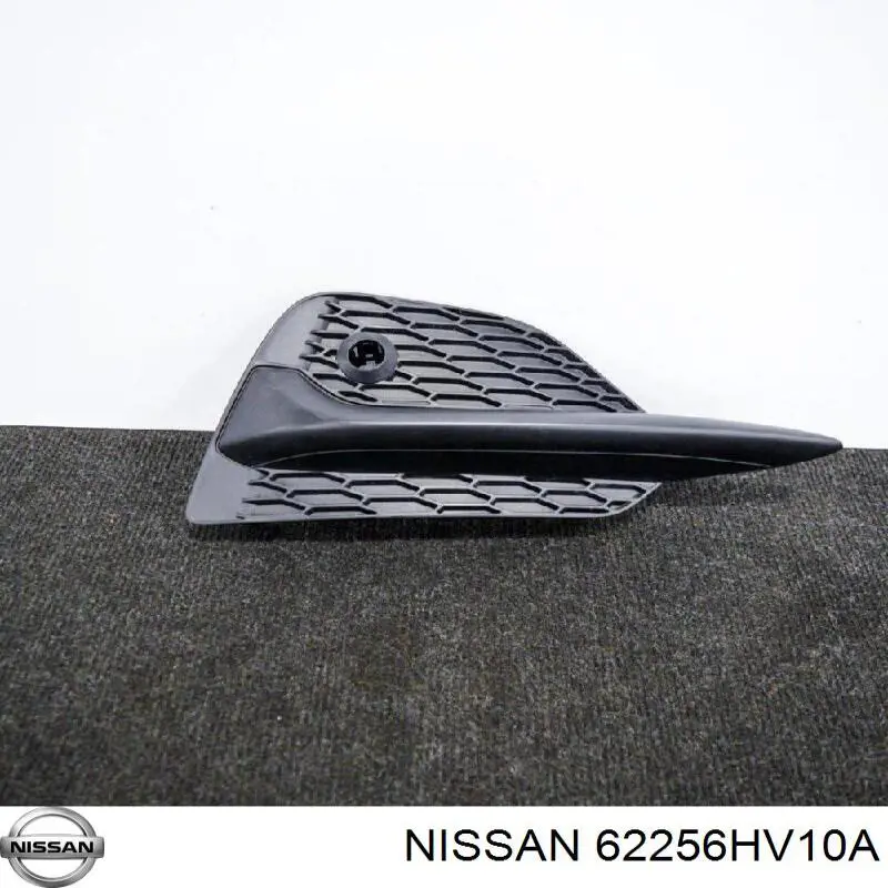 62256HV10A Nissan/Infiniti Grelha direita do pára-choque dianteiro