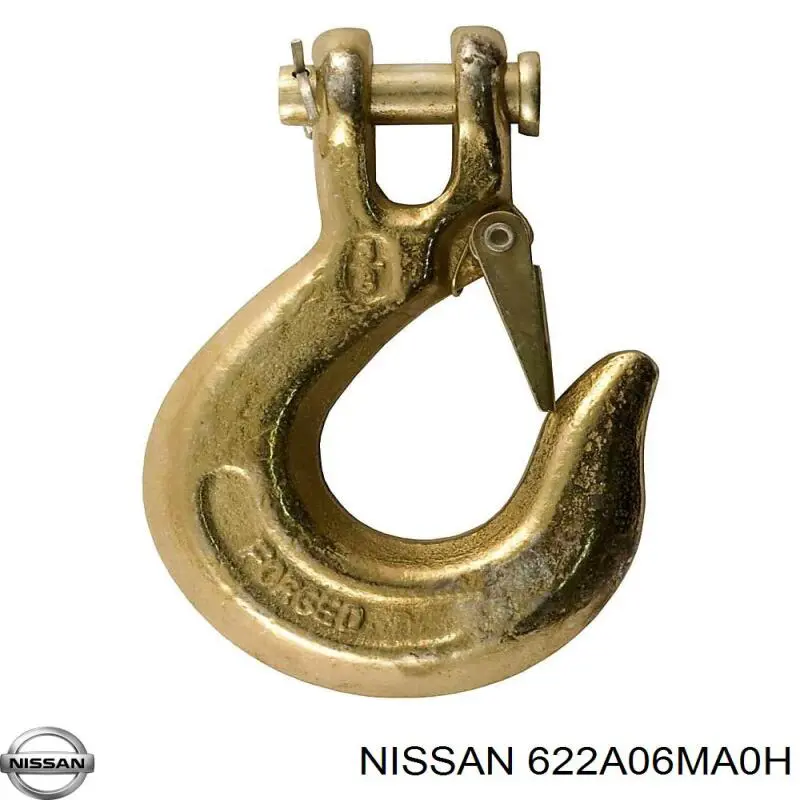 622A06MA0H Nissan/Infiniti Tampão dianteira do pára-choque do gancho de reboque