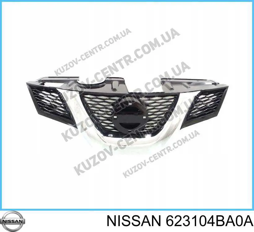 623104BA0A Nissan/Infiniti Grelha do radiador
