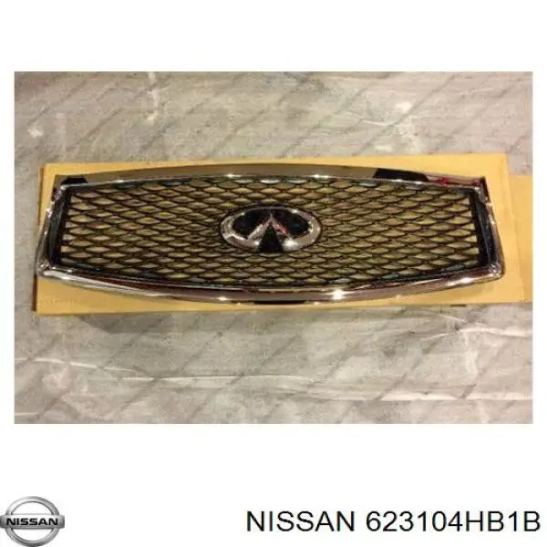 623104HB1B Nissan/Infiniti Grelha do radiador