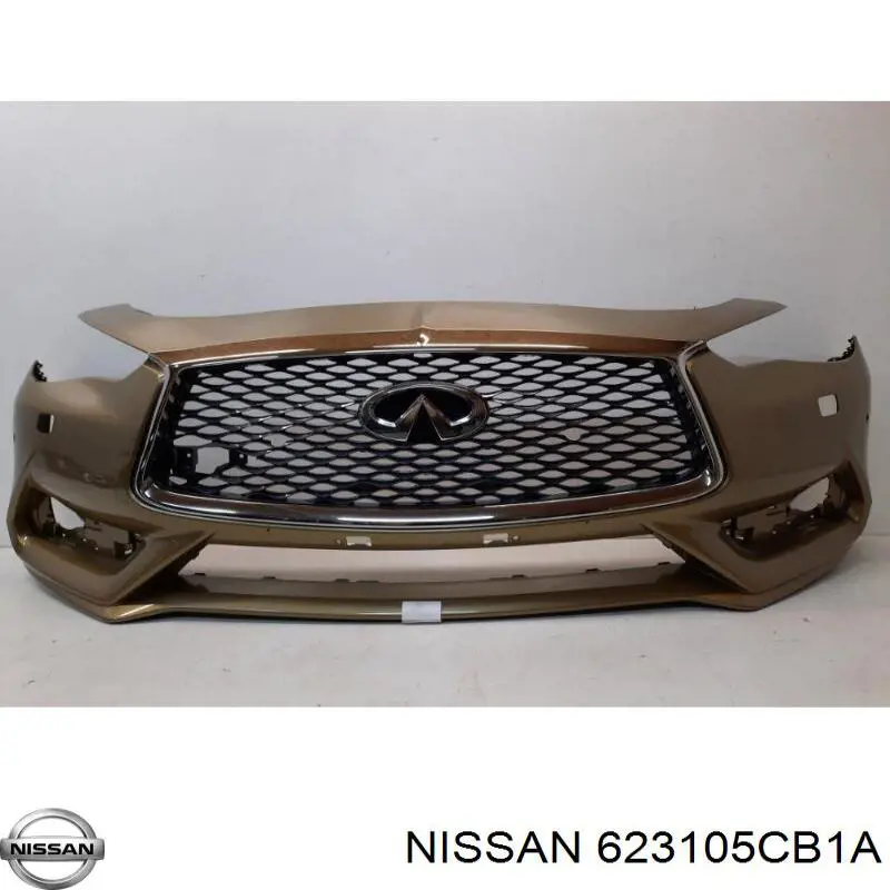 623105CB1A Nissan/Infiniti Grelha do radiador