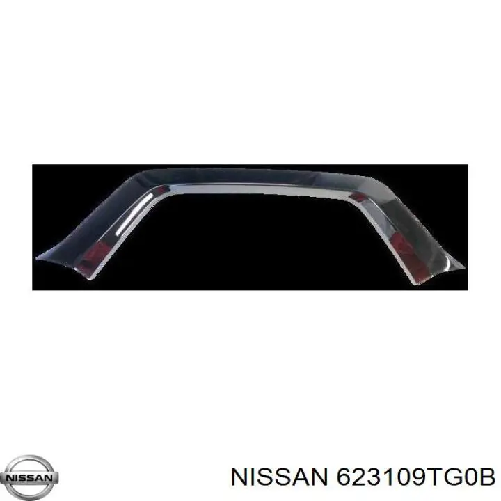 Grelha do radiador Nissan/Infiniti 623109TG0B preço, a partir de 326,24 USD