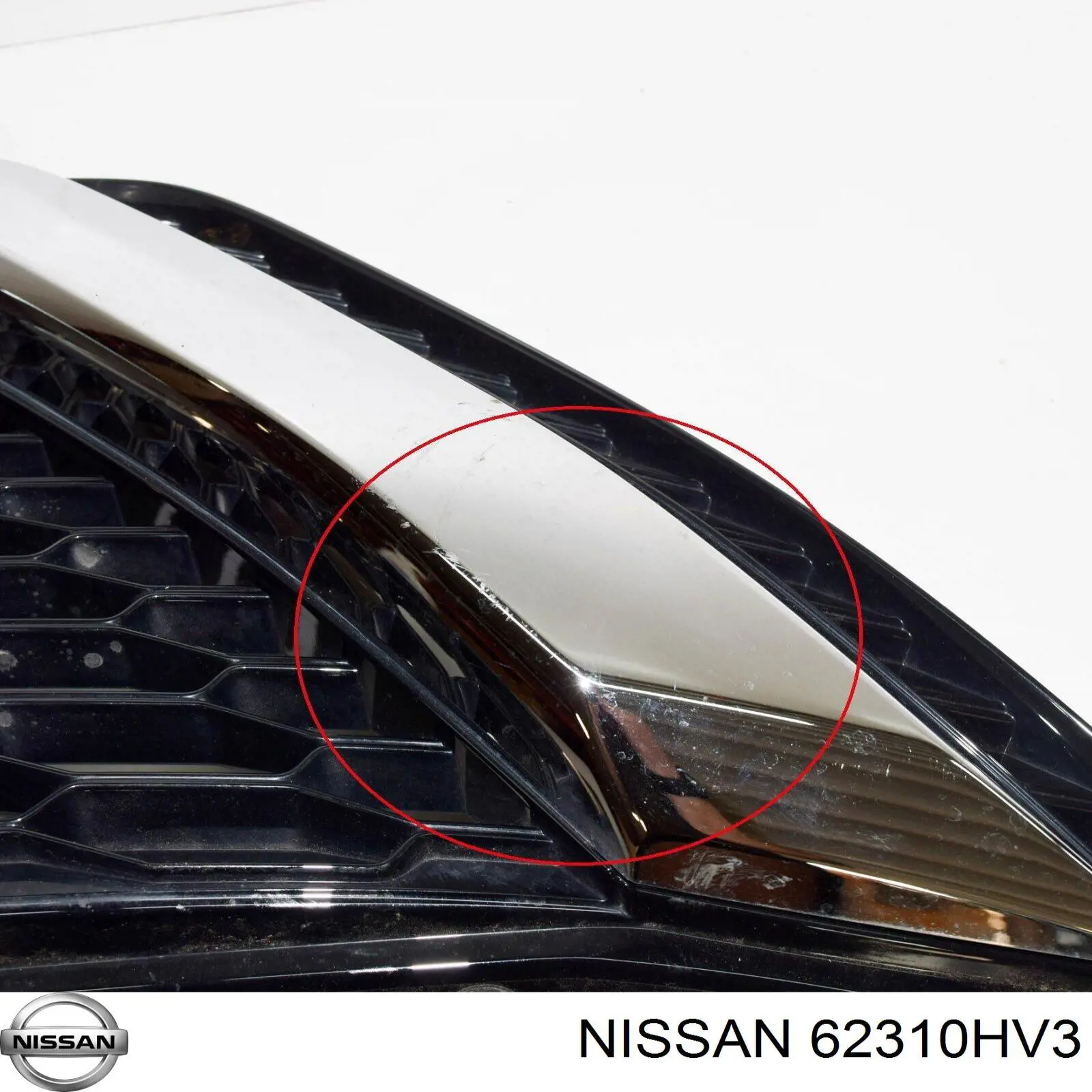 Grelha do radiador Nissan/Infiniti 62310HV3 preço, a partir de 183,88 USD