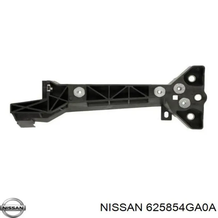625854GA0A Nissan/Infiniti Consola do pára-choque dianteiro esquerdo