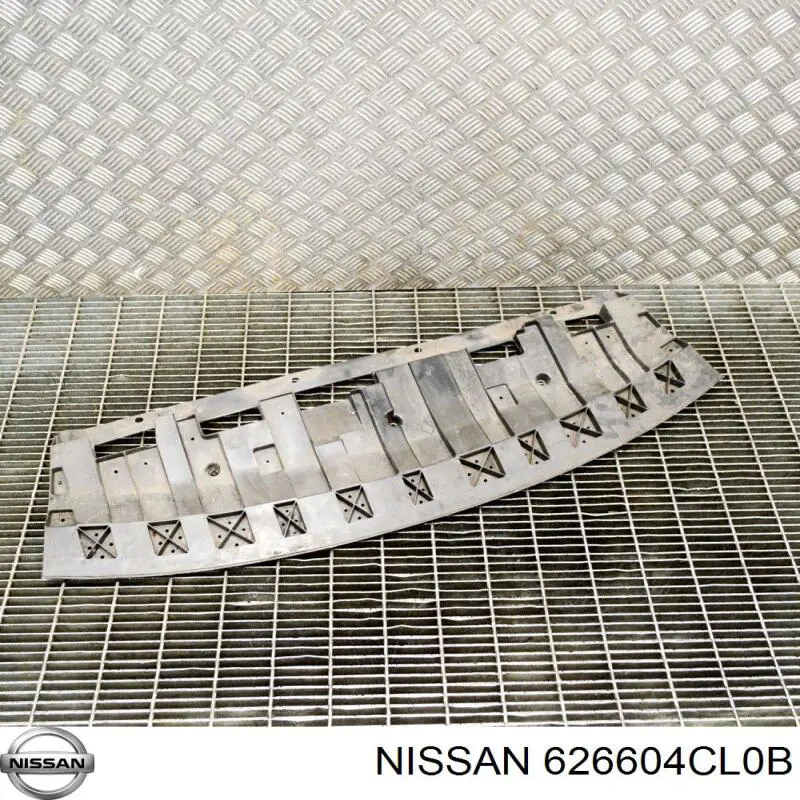 626604CL0B Nissan/Infiniti Proteção do pára-choque dianteiro