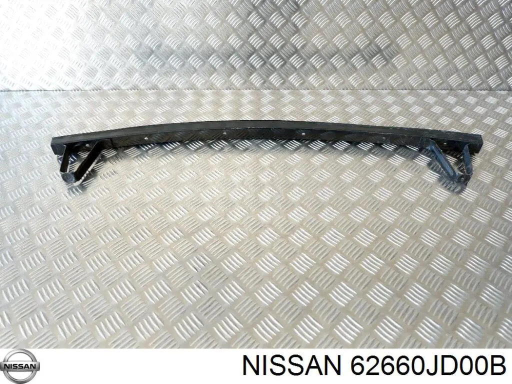 62660JD00B Nissan/Infiniti Reforçador do pára-choque dianteiro