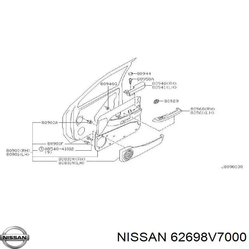 Compre 791084000 Subaru 