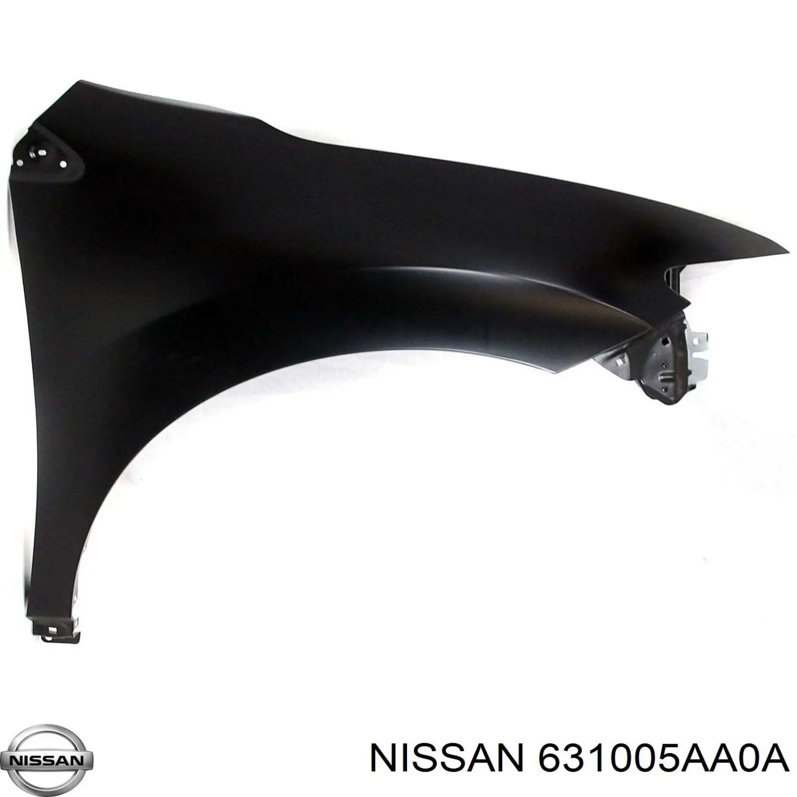 631005AA0A Nissan/Infiniti Pára-lama dianteiro direito