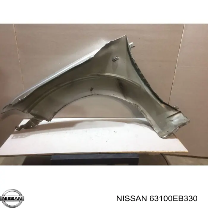 Pára-lama dianteiro direito Nissan/Infiniti 63100EB330 preço, a partir de 150,09 USD