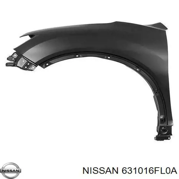 631016FL0A Nissan/Infiniti Pára-lama dianteiro esquerdo