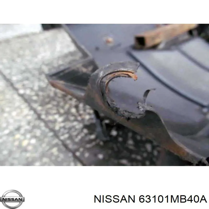Compre 63101MB40A Nissan/Infiniti Pára-lama dianteiro esquerdo