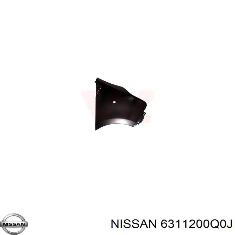 93455813 Opel Pára-lama dianteiro direito