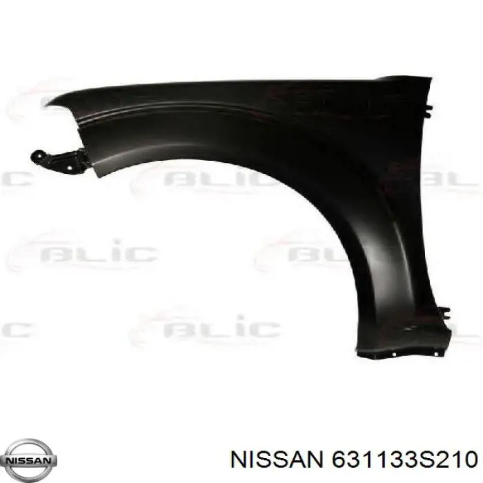 Compre 631133S210 Nissan/Infiniti Pára-lama dianteiro esquerdo
