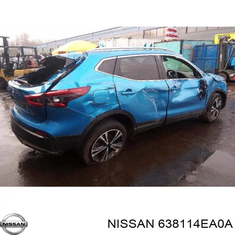 638114EA0A Nissan/Infiniti Expansor (placa sobreposta) de arco do pára-lama dianteiro esquerdo