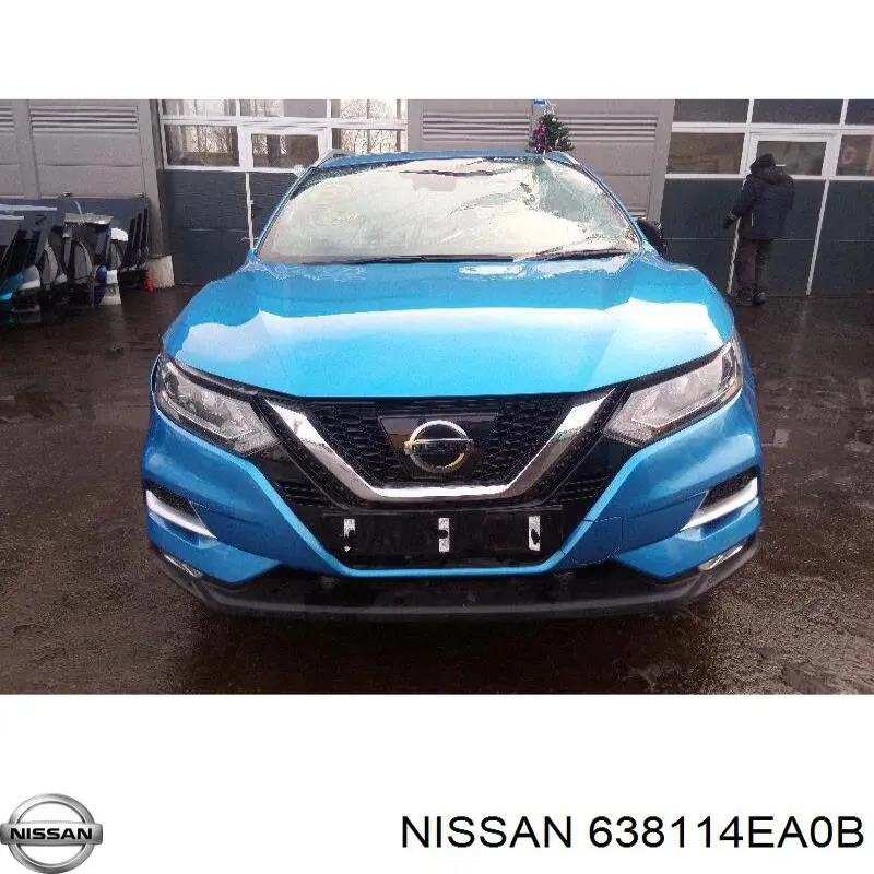 Compre 638114EA0B Nissan/Infiniti Expansor (placa sobreposta) de arco do pára-lama dianteiro esquerdo