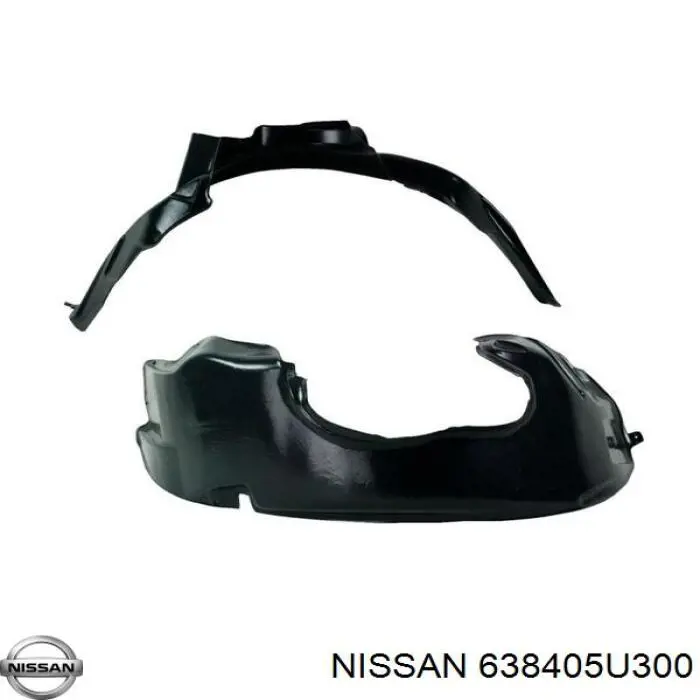 Compre Guarda-barras direito do pára-lama dianteiro Nissan Almera 