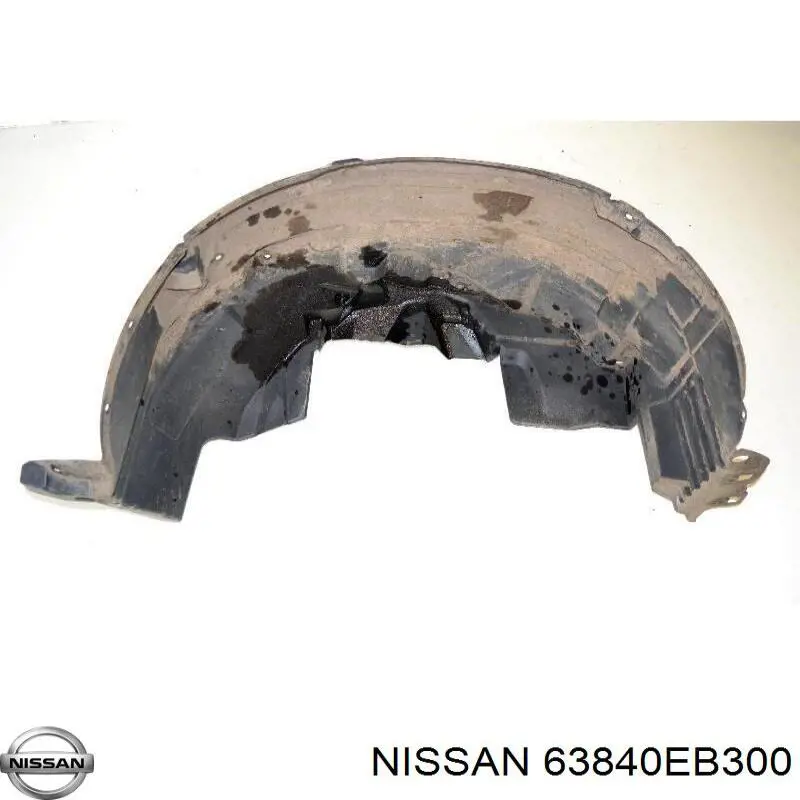 Compre 63840EB300 Nissan/Infiniti Guarda-barras direito do pára-lama dianteiro