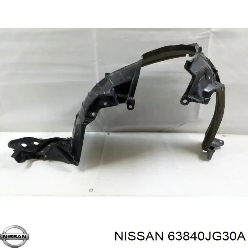 Guarda-barras direito do pára-lama dianteiro Nissan/Infiniti 63840JG30A preço, a partir de 60,57 USD