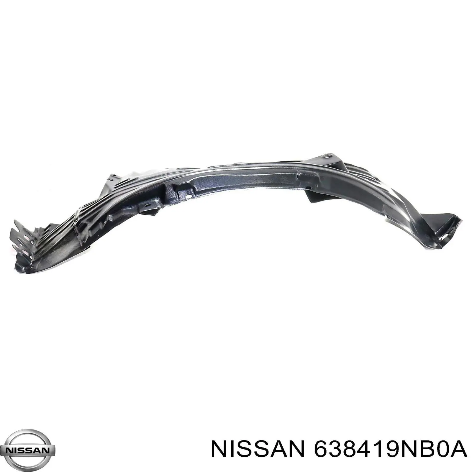 Guarda-barras esquerdo do pára-lama dianteiro Nissan/Infiniti 638419NB0A preço, a partir de 113,51 USD
