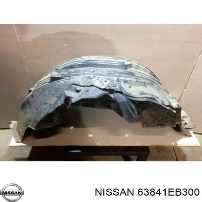 Compre 63841EB300 Nissan/Infiniti Guarda-barras esquerdo do pára-lama dianteiro