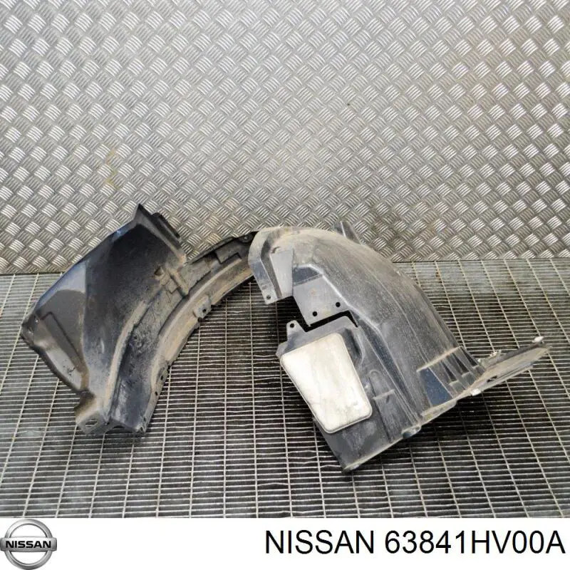 Compre 63841HV00A Nissan/Infiniti Guarda-barras esquerdo do pára-lama dianteiro
