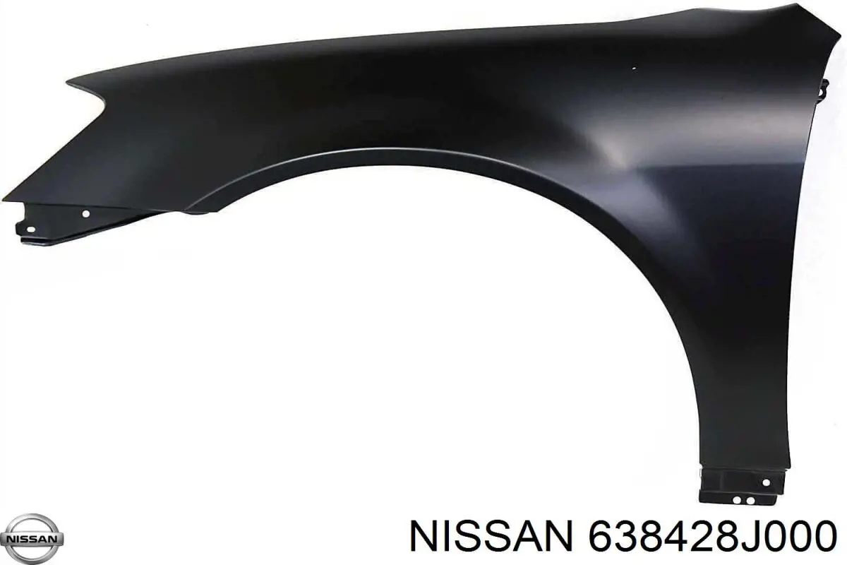 Guarda-barras direito do pára-lama dianteiro para Nissan Altima L31 