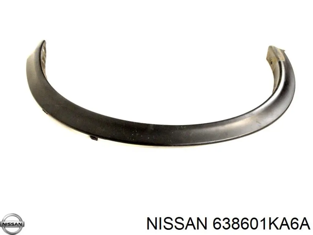 Compre 638601KA6A Nissan/Infiniti Expansor (placa sobreposta) de arco do pára-lama dianteiro direito