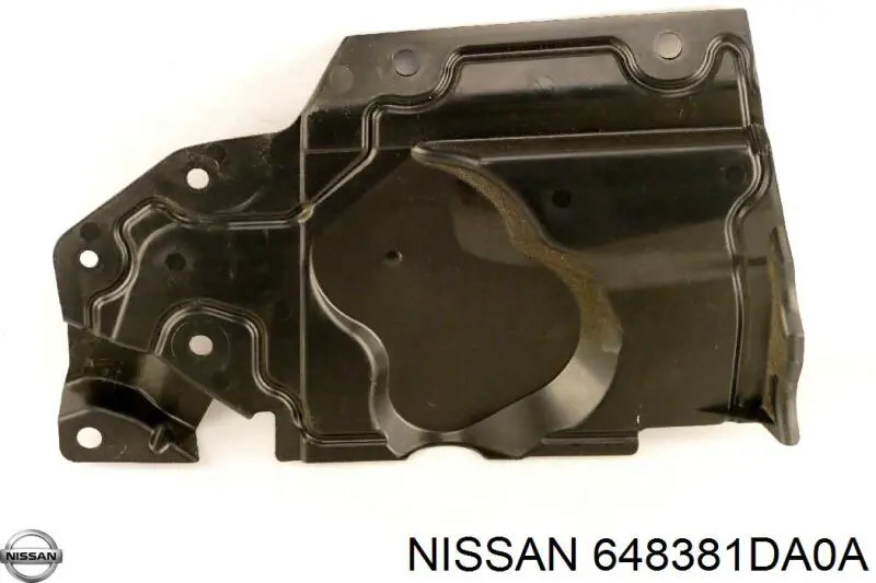 648381DA0A Nissan/Infiniti Proteção de motor direito
