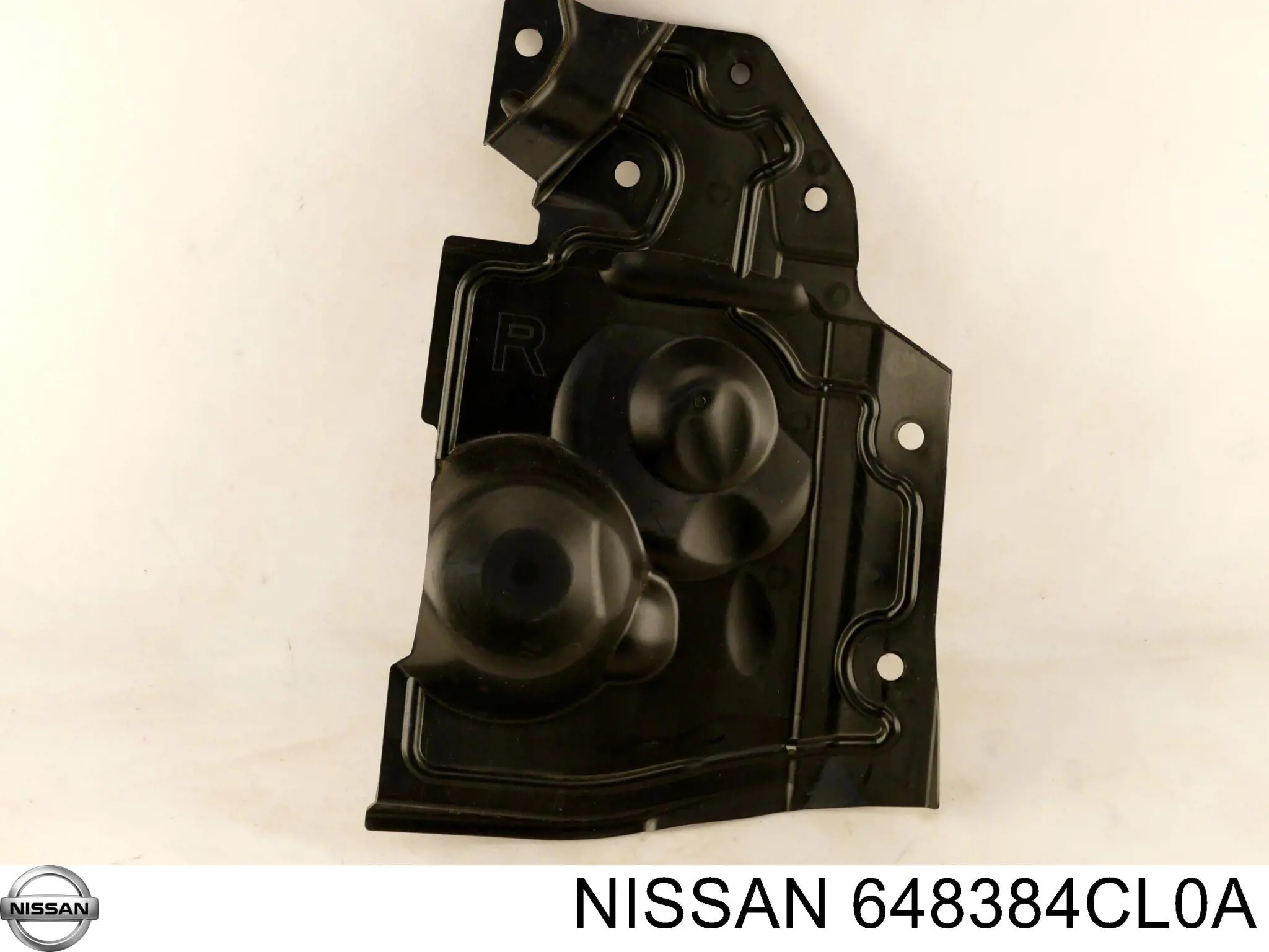 Proteção de motor direito 648384CL0A Nissan/Infiniti