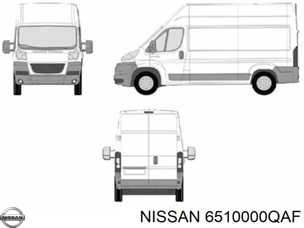 Capota Nissan/Infiniti 6510000QAF preço, a partir de 229,05 USD