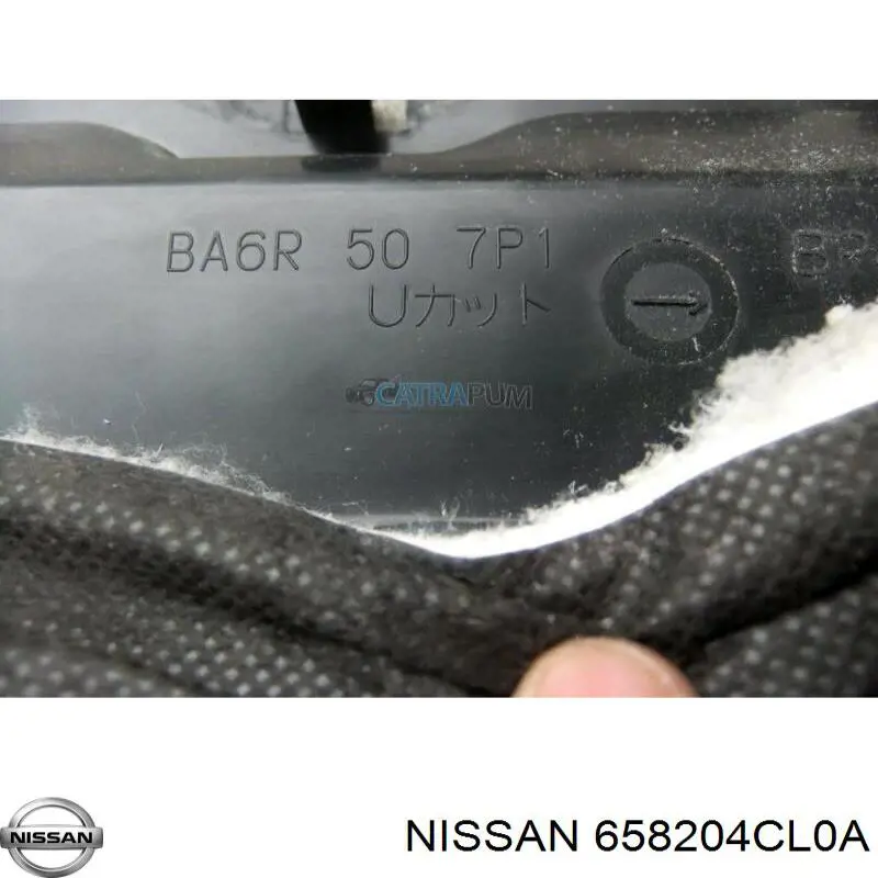 Vedação da capota Nissan/Infiniti 658204CL0A preço, a partir de 44,68 USD