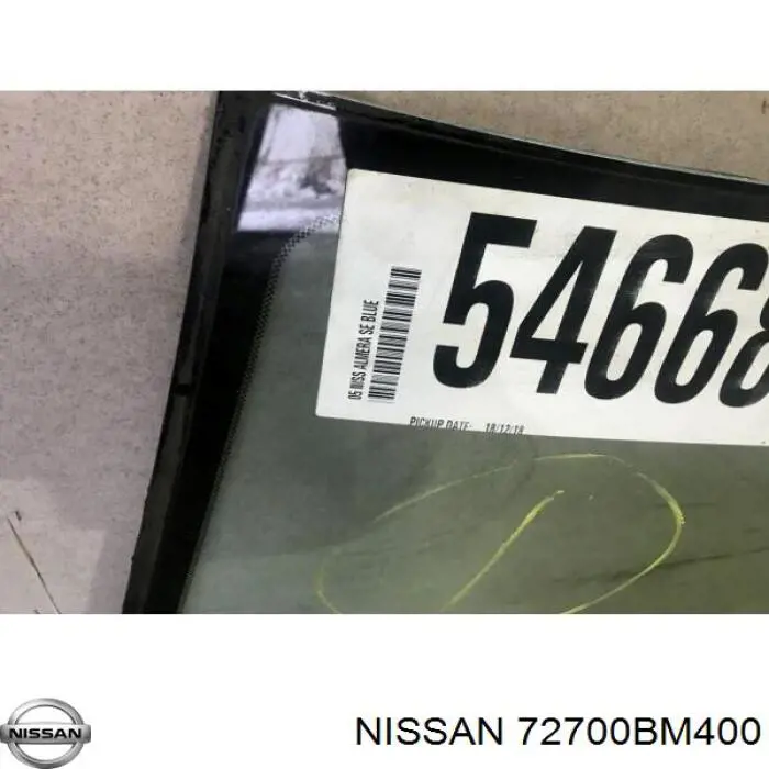 Pára-brisas Nissan/Infiniti 72700BM400 preço, a partir de 122,98 USD