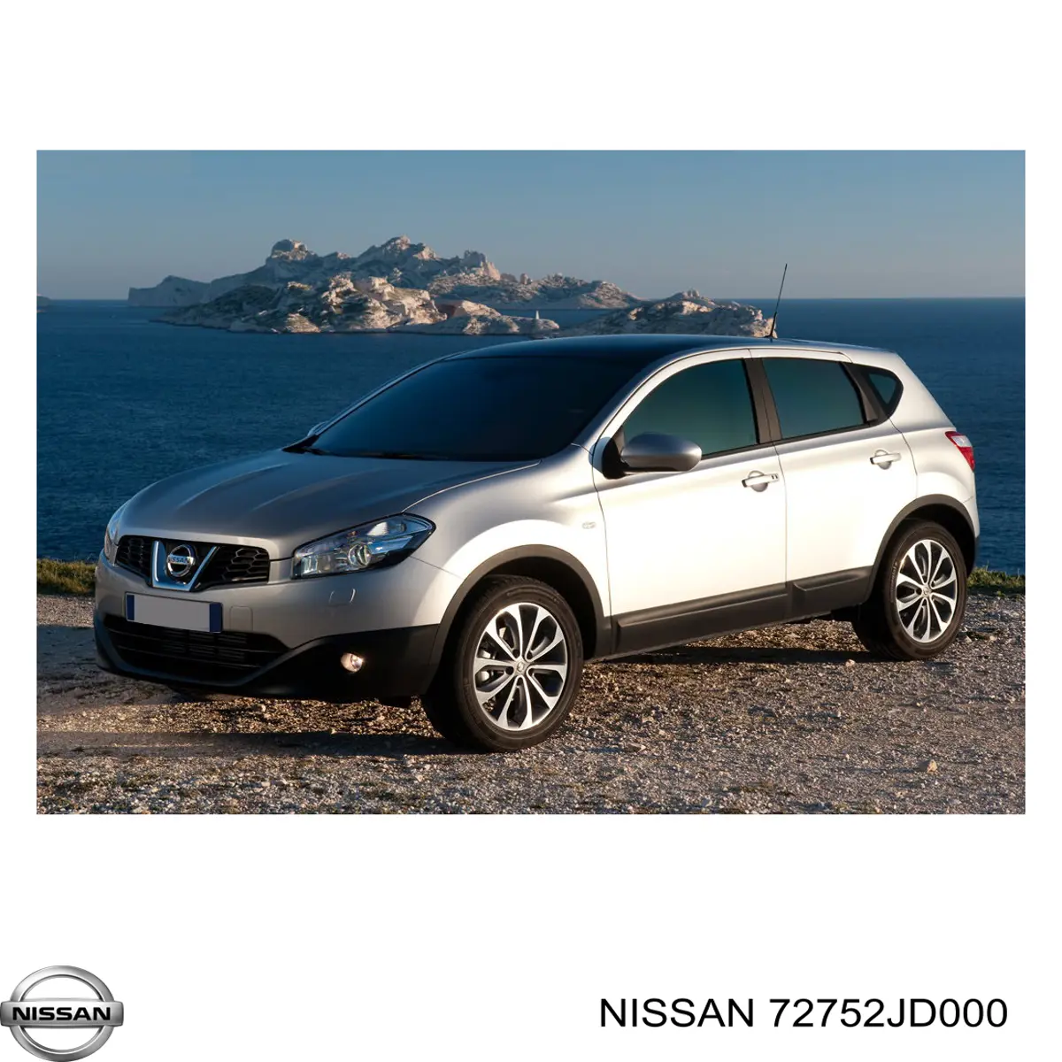 Moldura de pára-brisas Nissan/Infiniti 72752JD000 preço, a partir de 17,64 USD