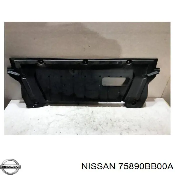 Proteção de motor, de panela (da seção de motor) para Nissan Qashqai +2 I J10