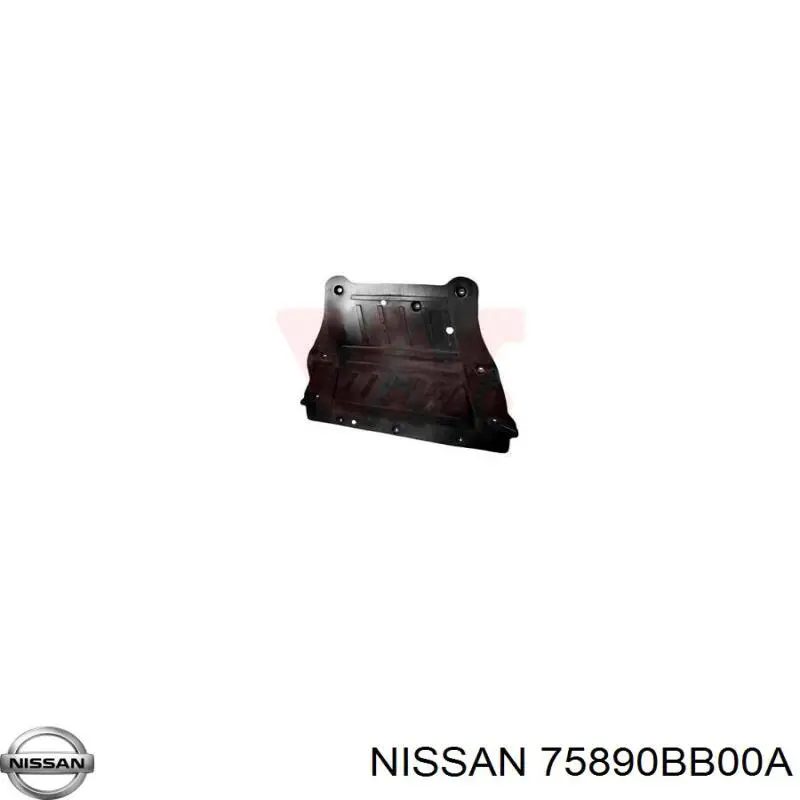 Proteção de motor, de panela (da seção de motor) Nissan Qashqai +2 I J10