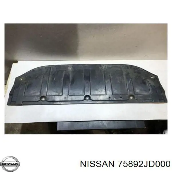 75892JD000 Nissan/Infiniti Proteção de motor dianteira