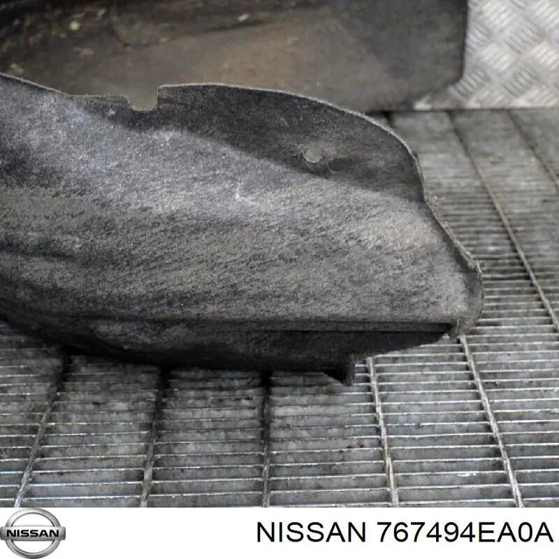 Compre 767494EA0A Nissan/Infiniti Guarda-barras do pára-lama traseiro direito