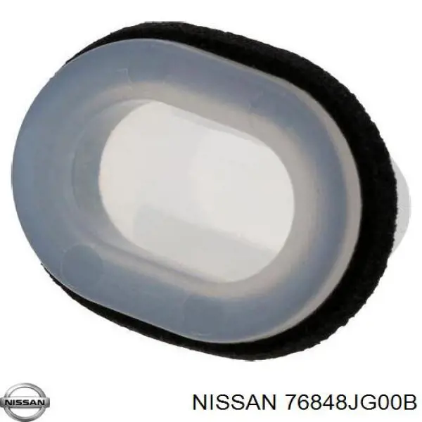 76848JG00B Nissan/Infiniti Cápsula (prendedor) de fixação do forro do pára-choque do pára-lama dianteiro