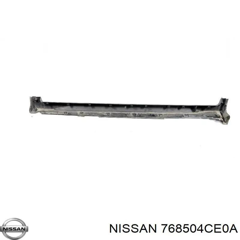 Placa sobreposta (moldura) externa direita de acesso Nissan/Infiniti 768504CE0A preço, a partir de 192,39 USD