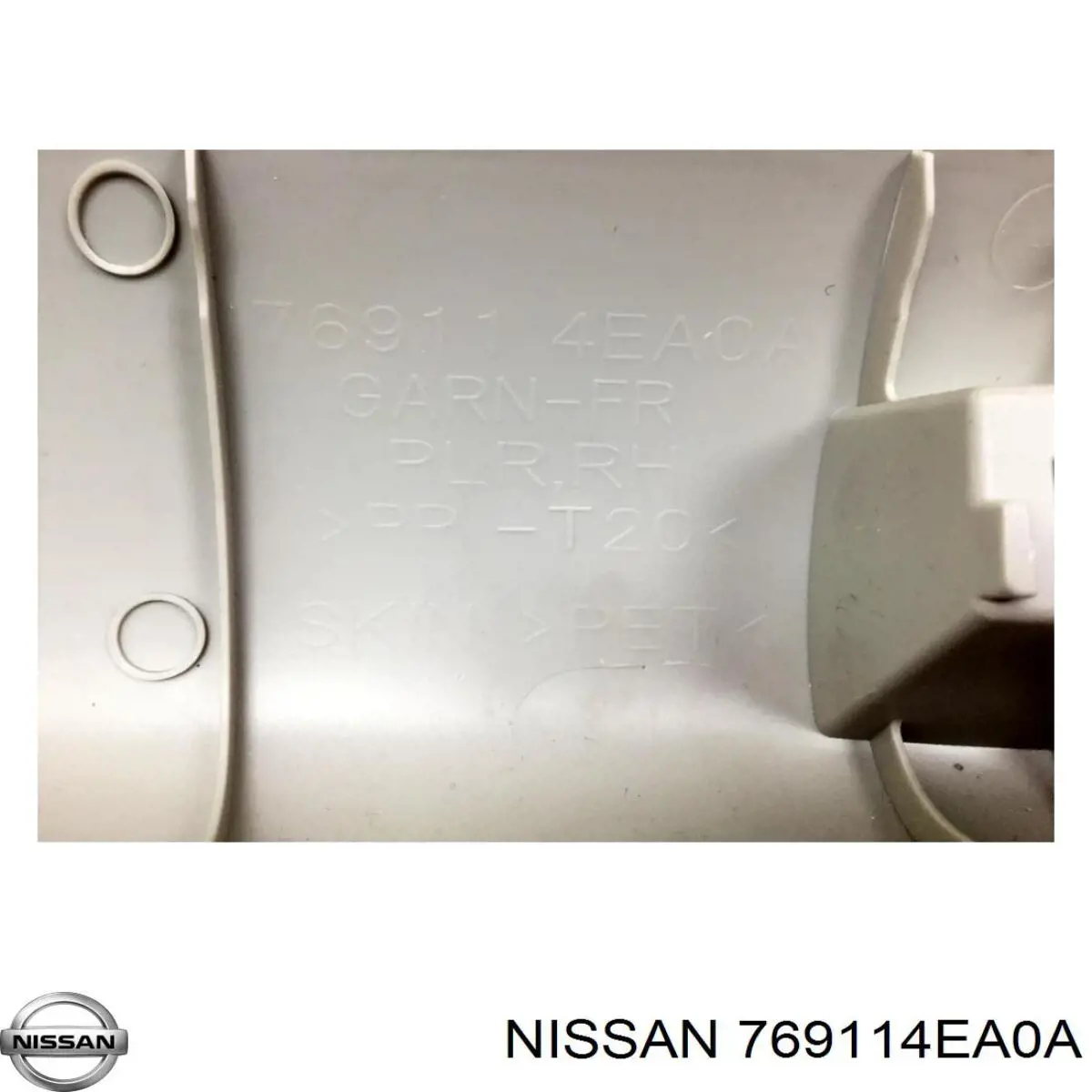 Revestimento interno dianteiro direito de suporte de carroçaria Nissan/Infiniti 769114EA0A preço, a partir de 132,54 USD
