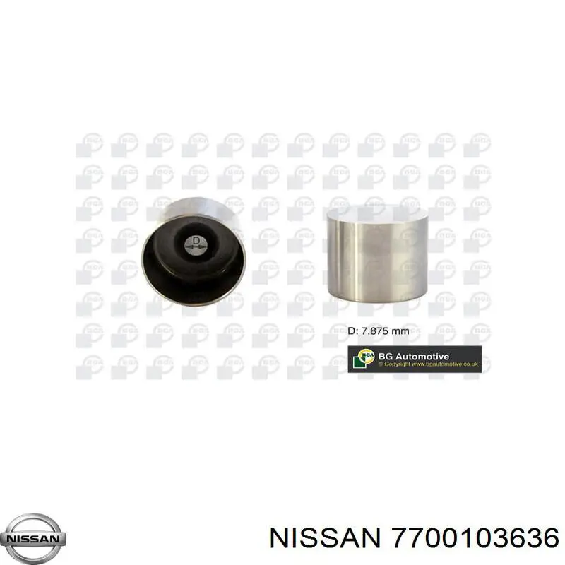 7700103636 Nissan/Infiniti Compensador hidrâulico (empurrador hidrâulico), empurrador de válvulas