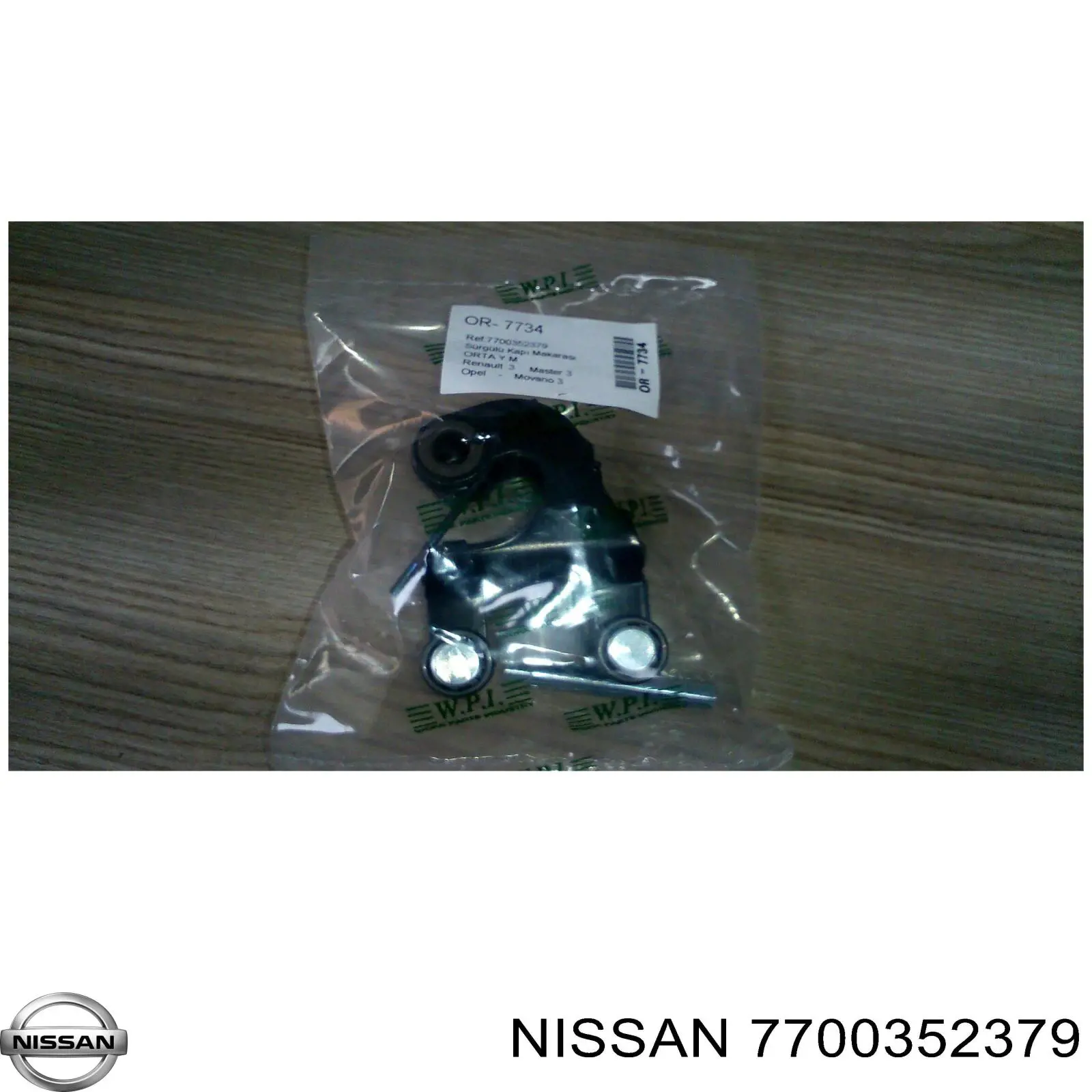 Rolo direito central da porta lateral (deslizante) Nissan/Infiniti 7700352379 preço, a partir de 44,57 USD