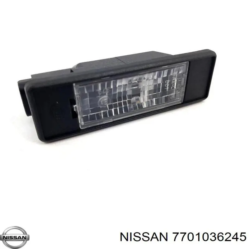 7701036245 Nissan/Infiniti Lanterna da luz de fundo de matrícula traseira