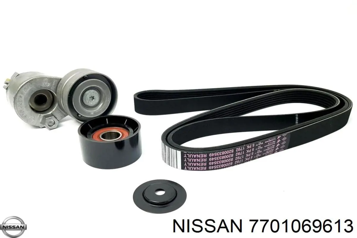 Compre 7701069613 Nissan/Infiniti Reguladora de tensão da correia de transmissão